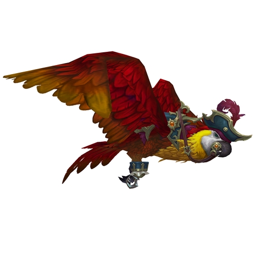 Red Pirate Parrot