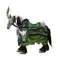 Green Skeletal Warhorse