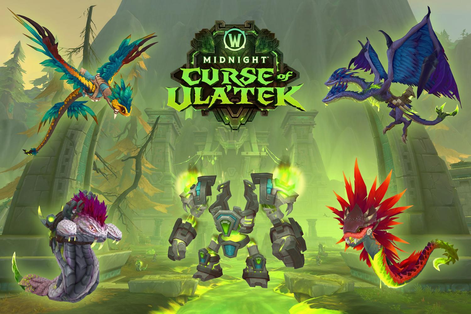 Warcraft Mounts - Patch 12.1 logo