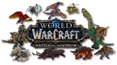 Warcraft Mounts Battle for Azeroth mounts by source