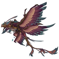 Greater Violet Dragonhawk