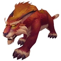 Unsaddled Red Eversong Lynx