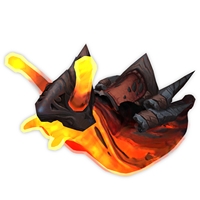 Liquid Hot Magma Slug
