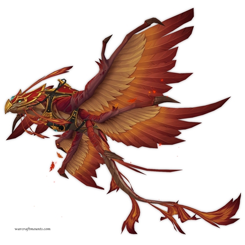 Fiery Dragonhawk