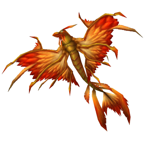 Orange Dragonhawk