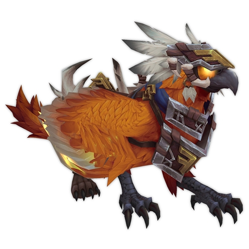 Cinder-Plumed Highland Gryphon