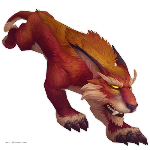 Unsaddled Red Eversong Lynx