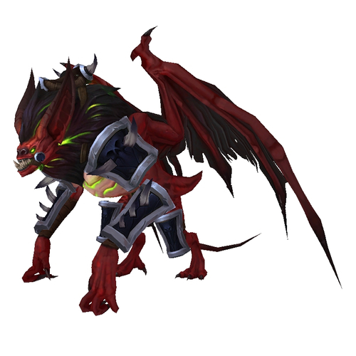 Spiked Red Felbat