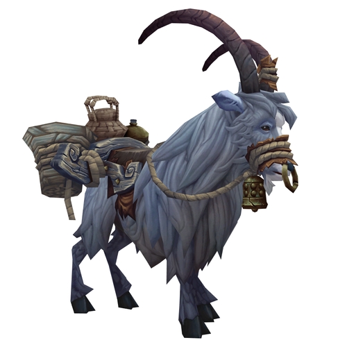 Blue Riding Goat