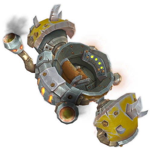 Salvaged Goblin Gazillionaire's Flying Machine