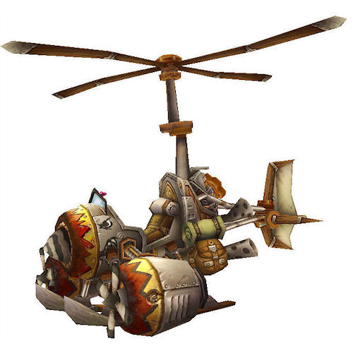 Turbo-Charged Flying Machine