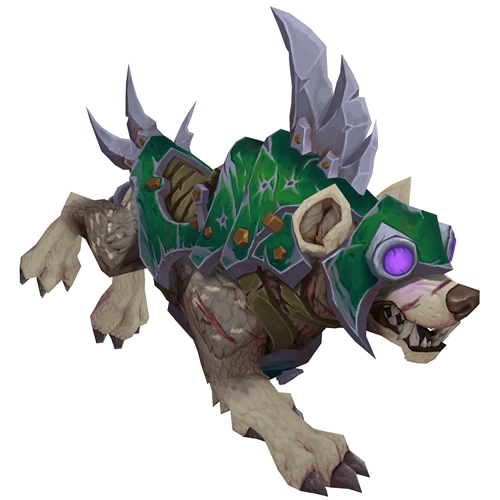 Green-Armoured Goblin Hyena