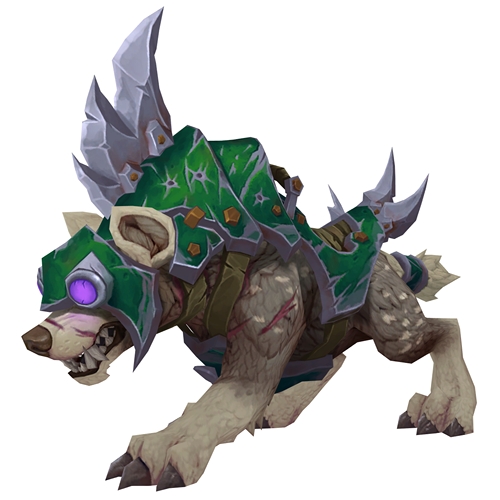 Green-Armoured Goblin Hyena