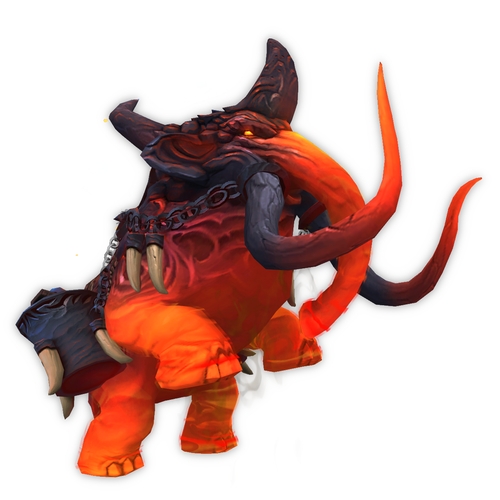 Red Magmammoth w/ Larger Horns