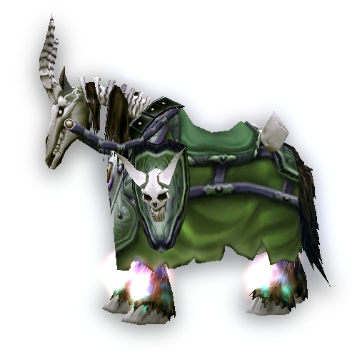 Green Skeletal Warhorse