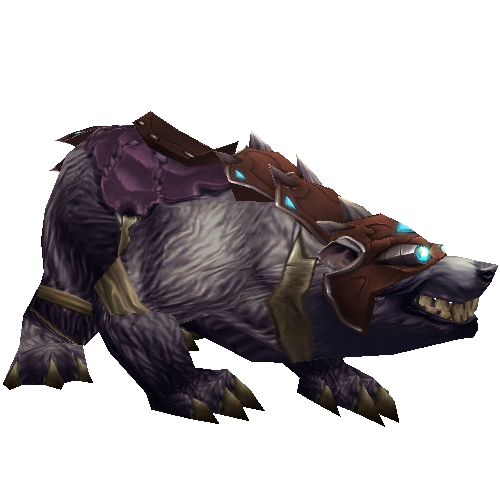 Warcraft Mounts: Black War Bear [Horde]