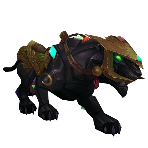 Jeweled Onyx Panther