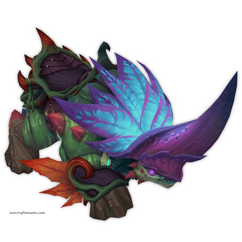 Blue-Violet Chloroceros