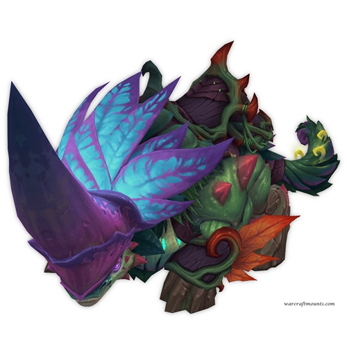 Blue-Violet Chloroceros