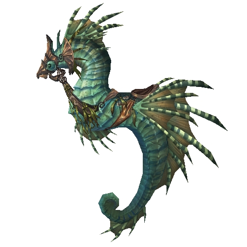 Warcraft Mounts: Subdued Seahorse