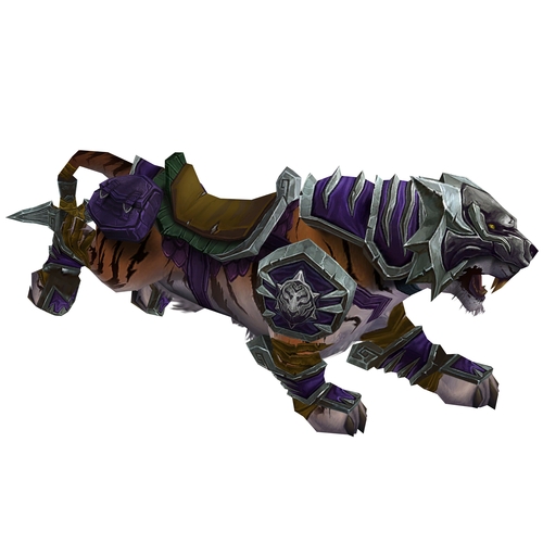 Purple Shado-Pan Riding Tiger
