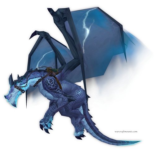 Tattooed Blue Stormdrake
