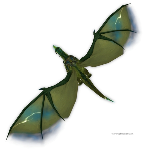 Tattooed Green Stormdrake