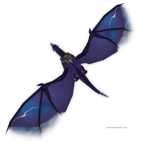 Tattooed Purple Stormdrake