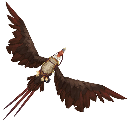 Dark Brown Vulture