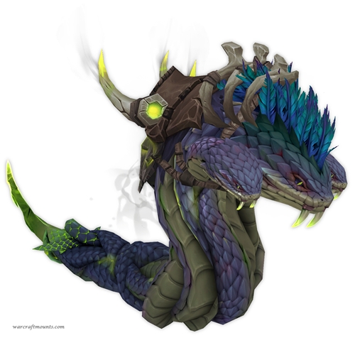 Indigo Coiled Horror