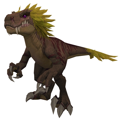 Unsaddled Brown Ravasaur