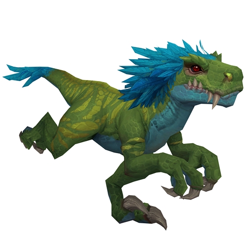 Unsaddled Green Ravasaur