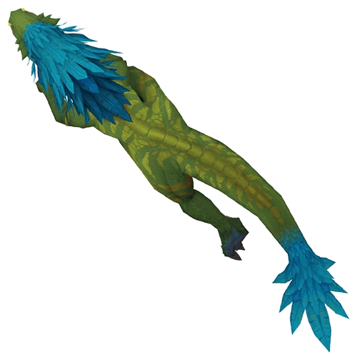 Unsaddled Green Ravasaur