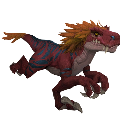Unsaddled Red Ravasaur