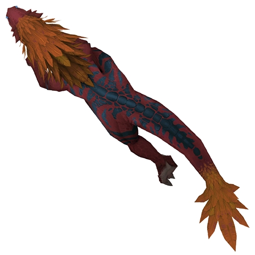 Unsaddled Red Ravasaur