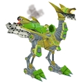 Green and Yellow Battlestrider With Yellow Lamp