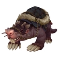 Dark Brown Mole Mount