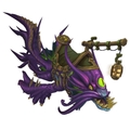 More about Purple Old God Fish Mount