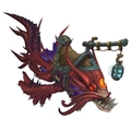 More about Red Old God Fish Mount