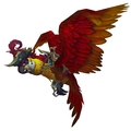 Red Pirate Parrot