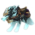 Sha-Warped Riding Wolf