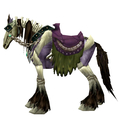 Purple Skeletal Horse
