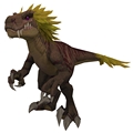 Unsaddled Brown Ravasaur