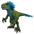 Unsaddled Green Ravasaur